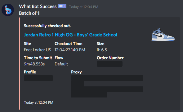 Only 1 on that restock but not bad

🤖: <a href="/whatbotisthis/">WhatBot</a> 
⚡️: <a href="/LEMONPROXY2020/">LEMONPROXY</a> 
👨‍🍳: <a href="/AMNotify/">AMNotify</a> <a href="/paradoxnotify/">Paradox AI</a> <a href="/NotifySquared/">N2</a> <a href="/SteadySuccess/">Steady Soles</a> <a href="/8ROWSER/">8ROWSER</a> 

S/O: <a href="/CookDojo/">Cook Dojo</a>