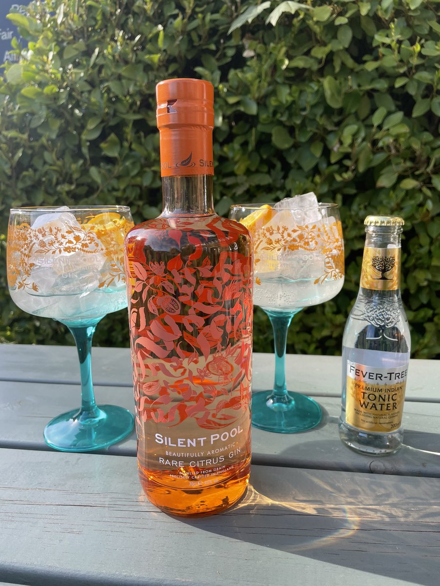 New Arrival ... 
@silentpoolgin Rare Citrus Gin 🍊 
Perfectly served with Fevertree Indian Tonic and a slice of orange 
Order via our “Youngs On Tap” app or through your server

 #localgin #silentpool
#togetheratyoungs #letthesummerbegin