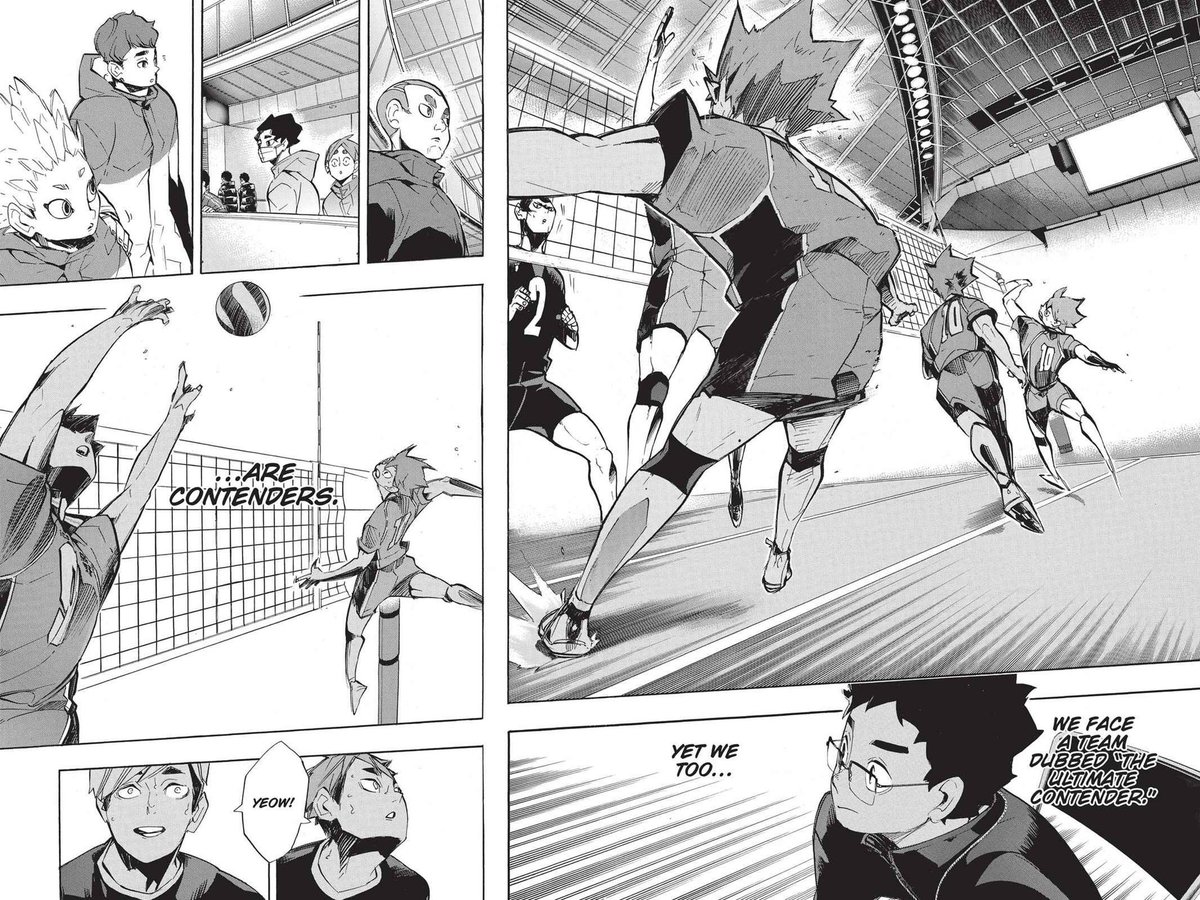 thread of every time sakusa kiyoomi appears in the haikyuu manga !![ full page version ]list of chapters he appears in at the end enjoy