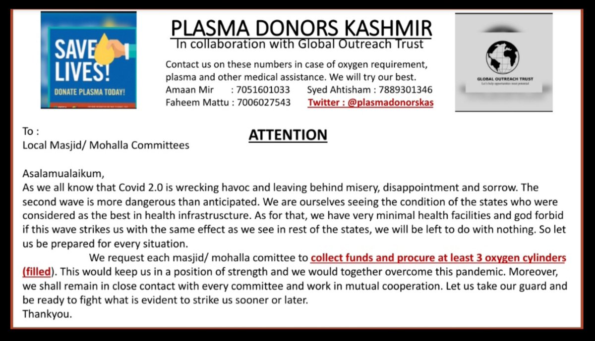 Plasmadonorskas's tweet photo. Starting the on-field campaign from tomorrow. 
Remember us in your prayers.
Stay safe.
#TogetherWeCan 
Spread the message. https://t.co/ch3CjrTBAq
