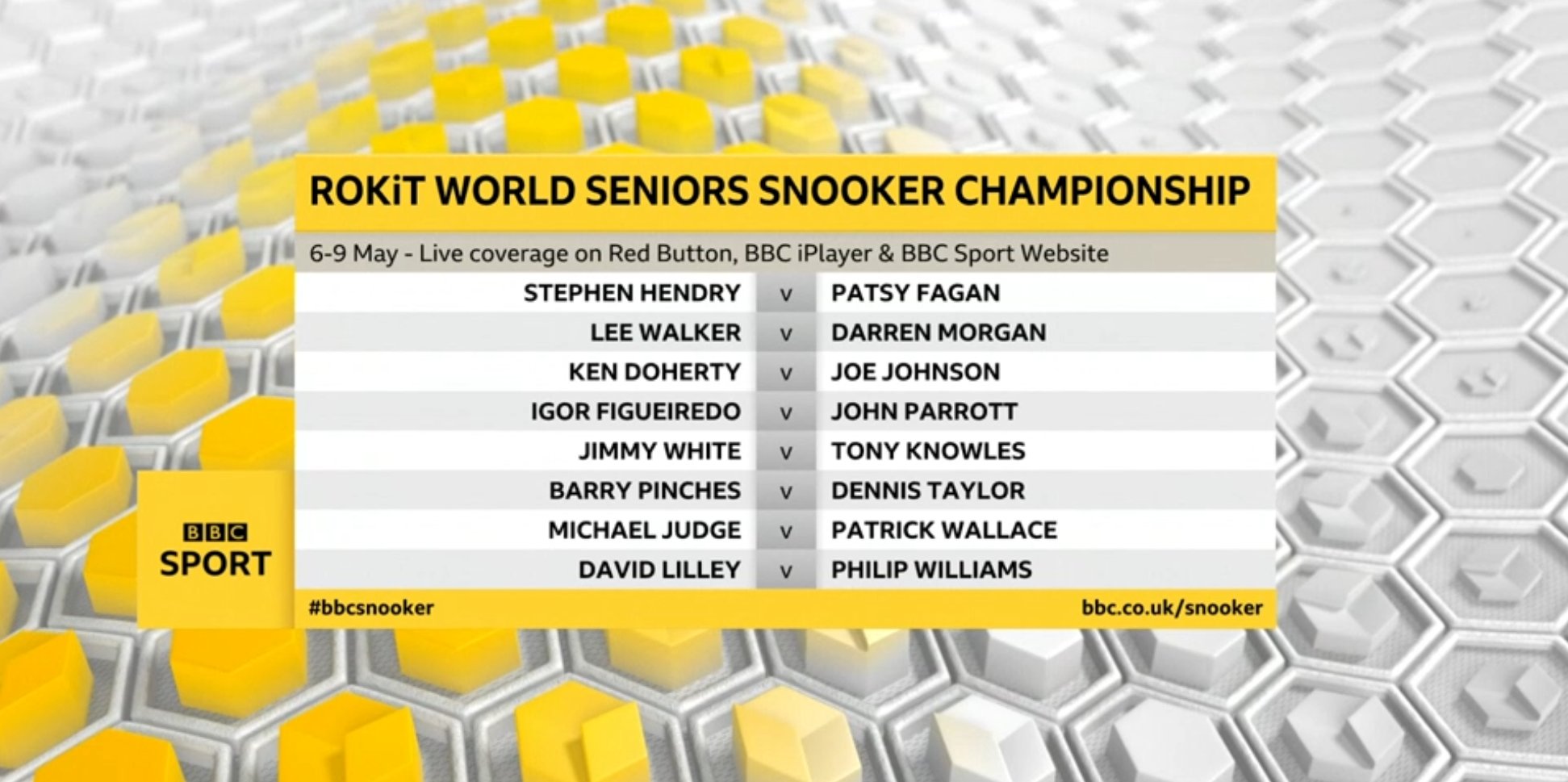World Seniors Snooker Tour on Twitter