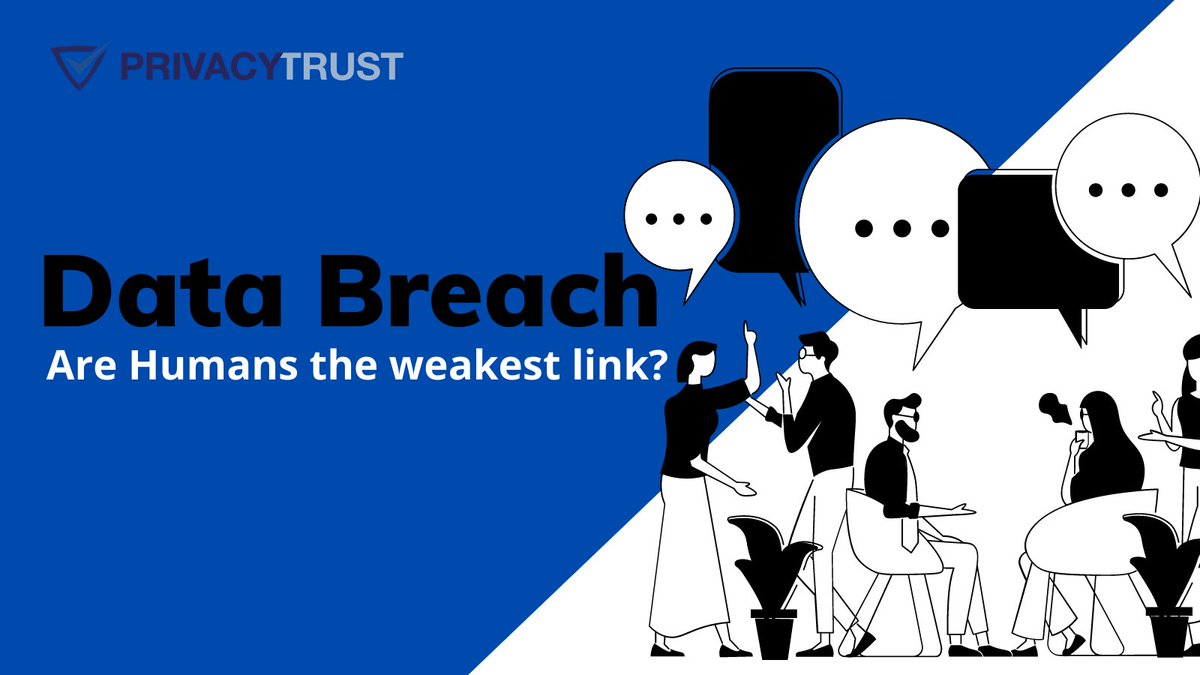 privacy_trust's tweet photo. The most common cause of a #databreach is #humanerror - are you prepared? https://t.co/cRsV0iHTo4 https://t.co/lXq79XEfI4