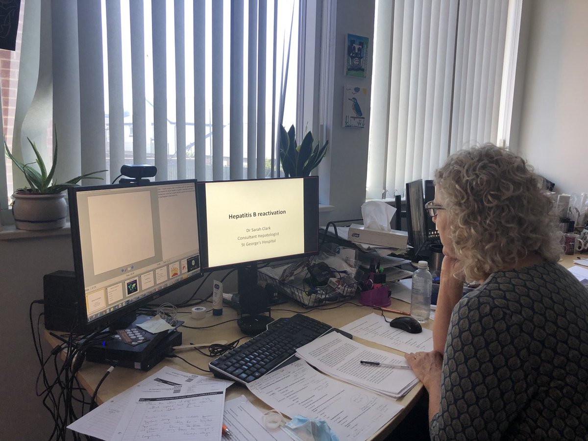 Sarah Hughes (@sarahhugheshep) on Twitter photo Fantastic talks on novel therapies for NASH by ā¦@DanielFortonā© and Hepatitis B reactivation by Sarah Clark at this yearās St Georgeās Gastroenterology teaching day. Hope to see you all in person next year! ā¦<a href="/STGHepatology/">St George's Hospital Hepatology</a>ā© ā¦<a href="/arjybargy/">Arj Singanayagam</a>ā© ā¦<a href="/MedcardDivision/">MedCard Division at St George's Hospital</a>ā© Fantastic talks on novel therapies for NASH by ā¦@DanielFortonā© and Hepatitis B reactivation by Sarah Clark at this yearās St Georgeās Gastroenterology teaching day. Hope to see you all in person next year! ā¦<a href="/STGHepatology/">St George's Hospital Hepatology</a>ā© ā¦<a href="/arjybargy/">Arj Singanayagam</a>ā© ā¦<a href="/MedcardDivision/">MedCard Division at St George's Hospital</a>ā©