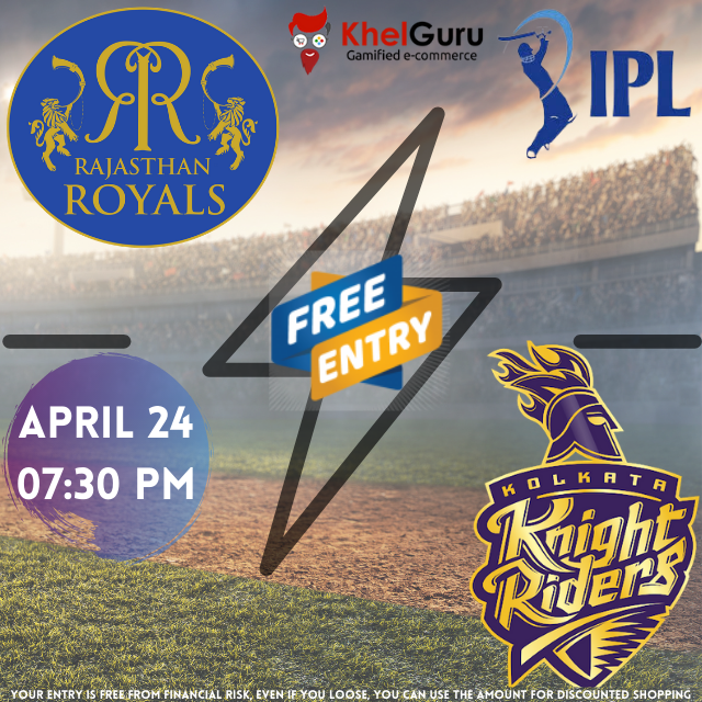 Khel_Guru's tweet photo. Which team will go big in efforts to bounce back ? 👇🥳
KKR vs RR
Reply with🏏&amp; show us your excitement level. 🥳
For Participation👉 https://t.co/wRSbEr7SwK
To Download👉 https://t.co/ucaAbiUZpG
#VIVOIPL #IPL2021 #KKR #RR #HallaBol  #RoyalsFamily  #KKRPlaying11TaiyaarKaro https://t.co/FYIQxH7i6Z