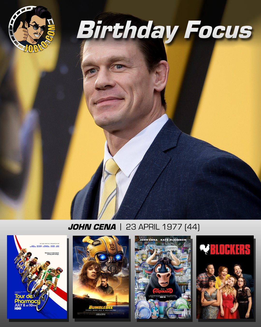 Wishing a very happy 44th birthday to John Cena! 