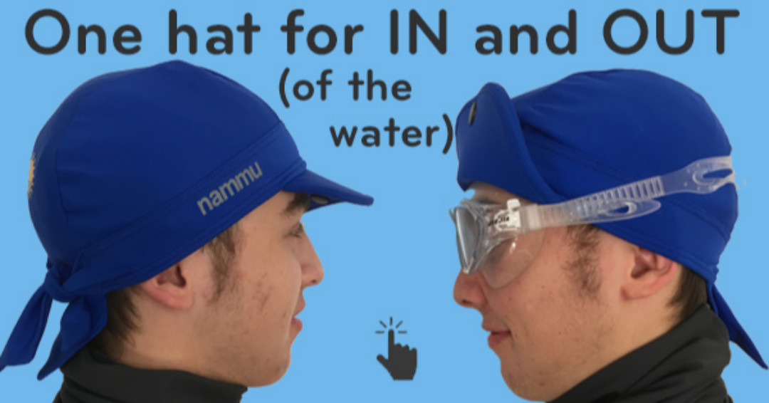 Are you looking for one hat you can use outside and inside the water? ow.ly/3tJh50CBBaH #nammuhats #Austrlia #USA #waterSport #wavesurf #windsurf #standUppaddling #SUP #kiteSurf #snorkeling #scuba #Dive #swimming #openwaterswim #wakeBoard #kayak #rowBoat #freeDive