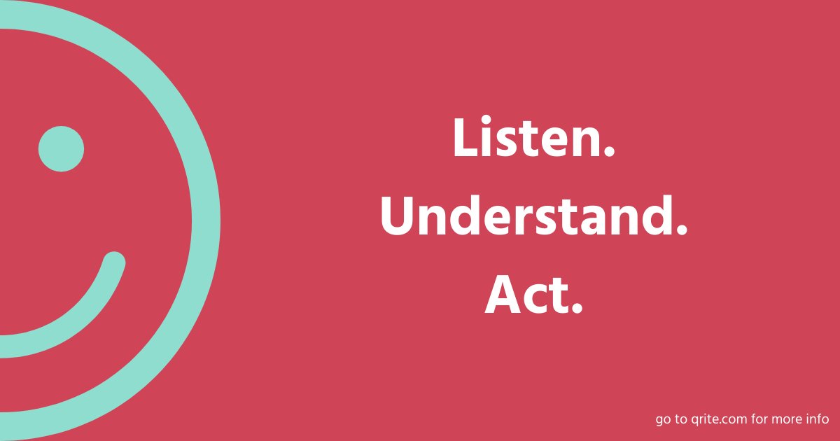 If you, as a business, strive to be customer-centric, you have to let customers voice their thoughts. You require an effective customer feedback management partner - Qrite.