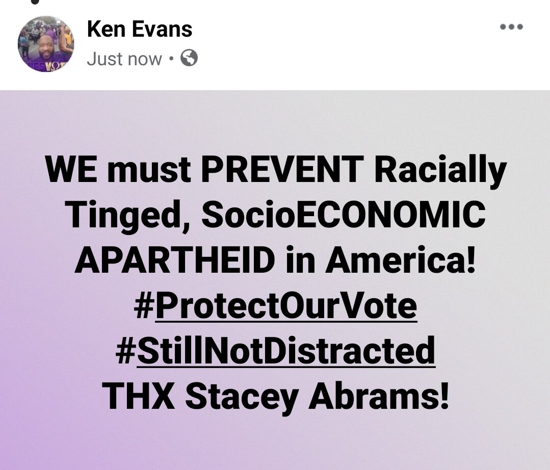 THX #StaceyAbrams #ProtectOurVote Nuff Said... THE Reason I Served! #Republic #Democracy #CivicEngagement #DetailsMatter #Provisions #Clauses #Participate Stay Informed, Involved and Engaged! #VOTE
