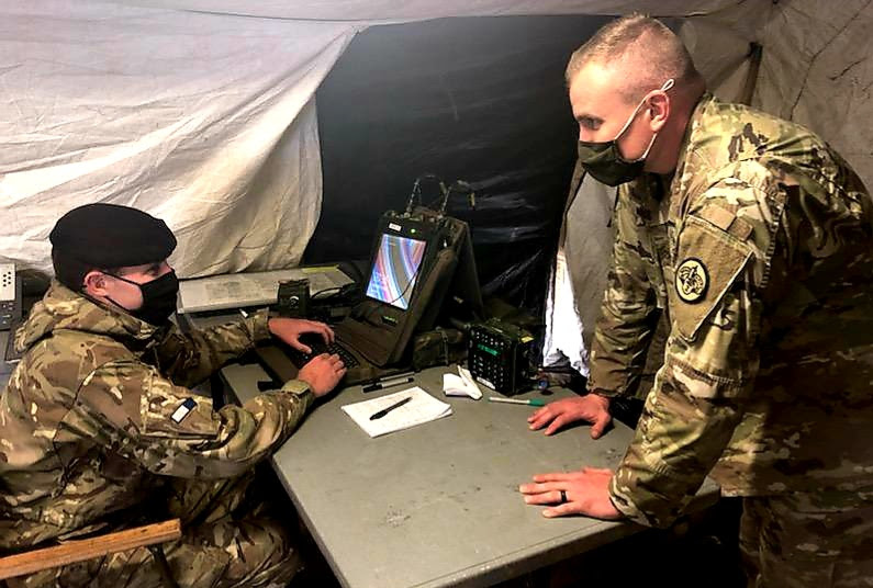 UKdefUS's tweet image. Ex Warfighter is a great example of multinational interoperability; both the exercise itself &amp;amp; the circumstances in which it was carried out, during a global pandemic. 

Through careful strategy, we ensure readiness to meet new challenges while protecting our nation &amp;amp; its allies.