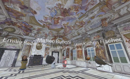 Heute wieder #SocialVR im Corpus der barocken #Deckenmalerei der @badw_muenchen, hier der Bamberger Kaisersaal