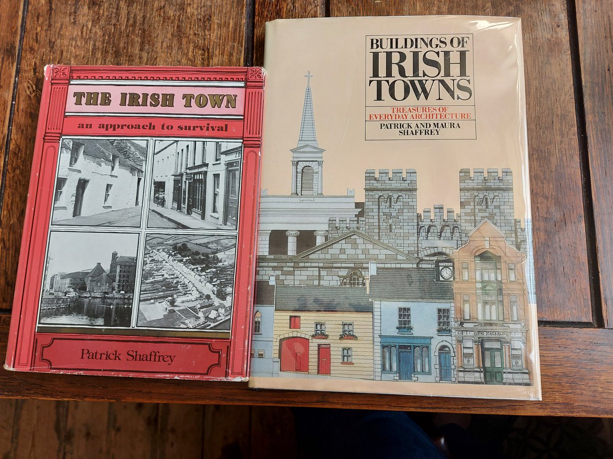@WorkInHeritage Essential reading by Patrick and Maura Shaffrey for everyone working in Planning, Heritage and Architecture. Anyone with an interest in and especially with input into the management of Irish Towns.