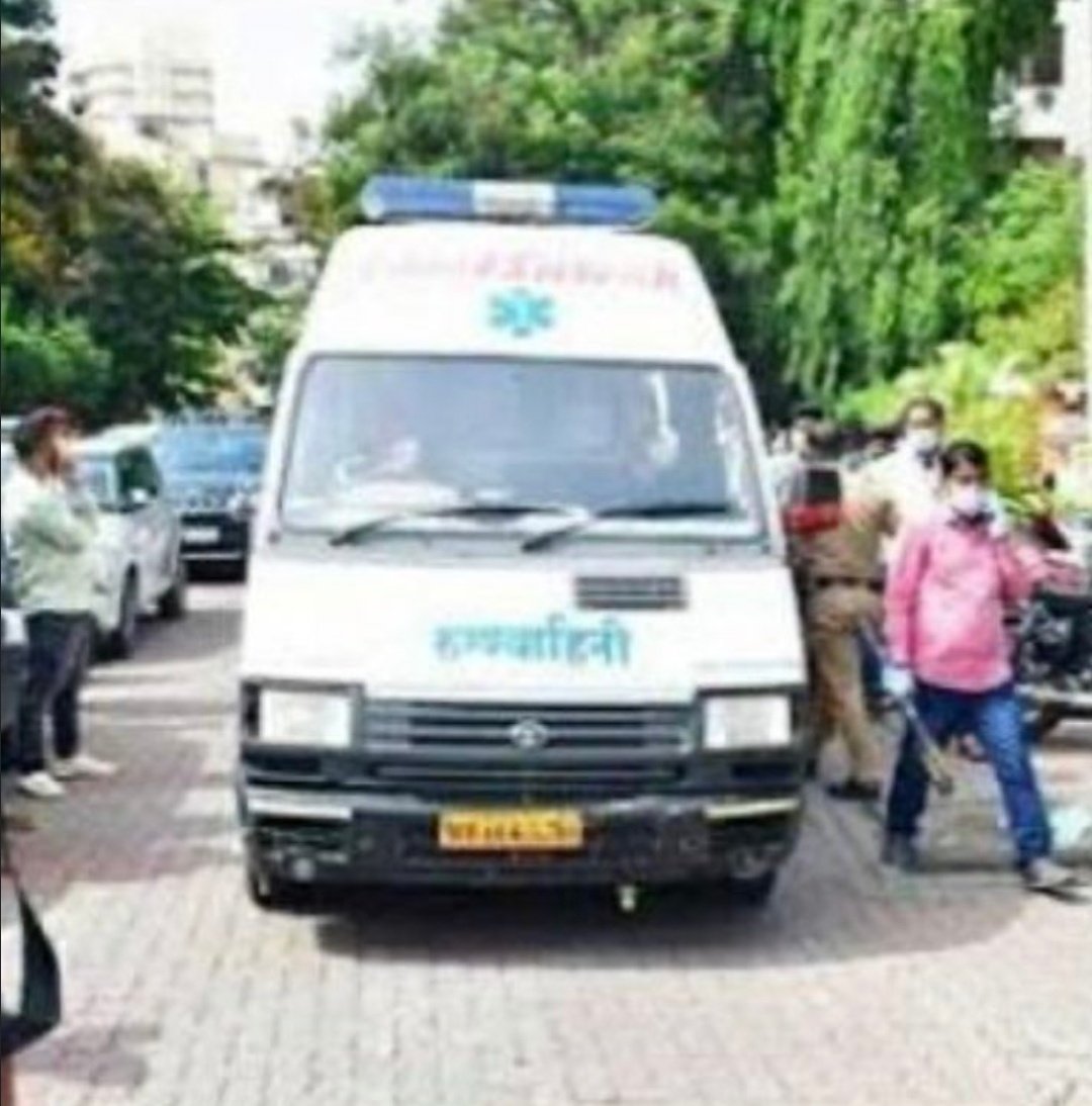 Important Question :Was there a role of this Third Ambulance as well? "MH 03 C00876"No One Saw Sushant Hanging
