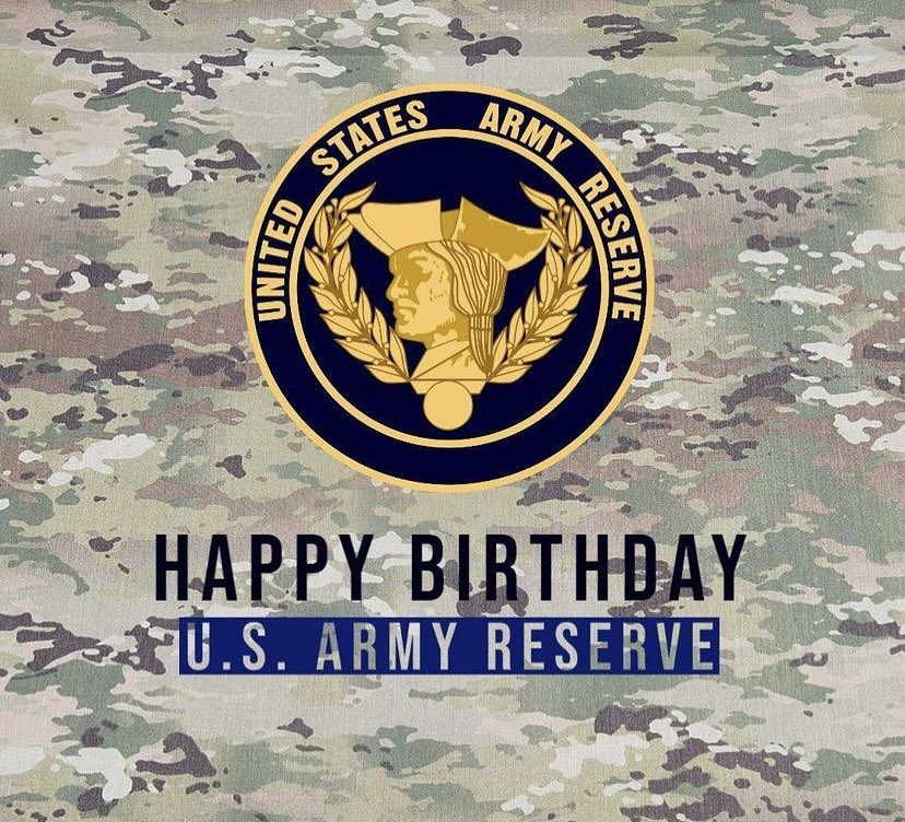 Happy 113th Birthday to the Army Reserve! #usarmyreserve #eiuvets