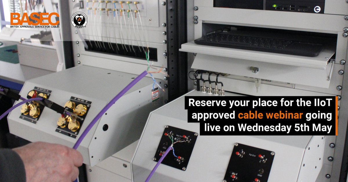 BASECCables's tweet photo. Seize the opportunity join industrial roll out of reliable, industry-compliant cabling! Register for the free webinar https://t.co/c2gDDzlQPq about #datacables destined for #smart & #innovationled process sectors - live 9am BST #ANSI/TIA568 #networking #IEC11801 #BSEN50173 #IIoT https://t.co/e7vg84a77z