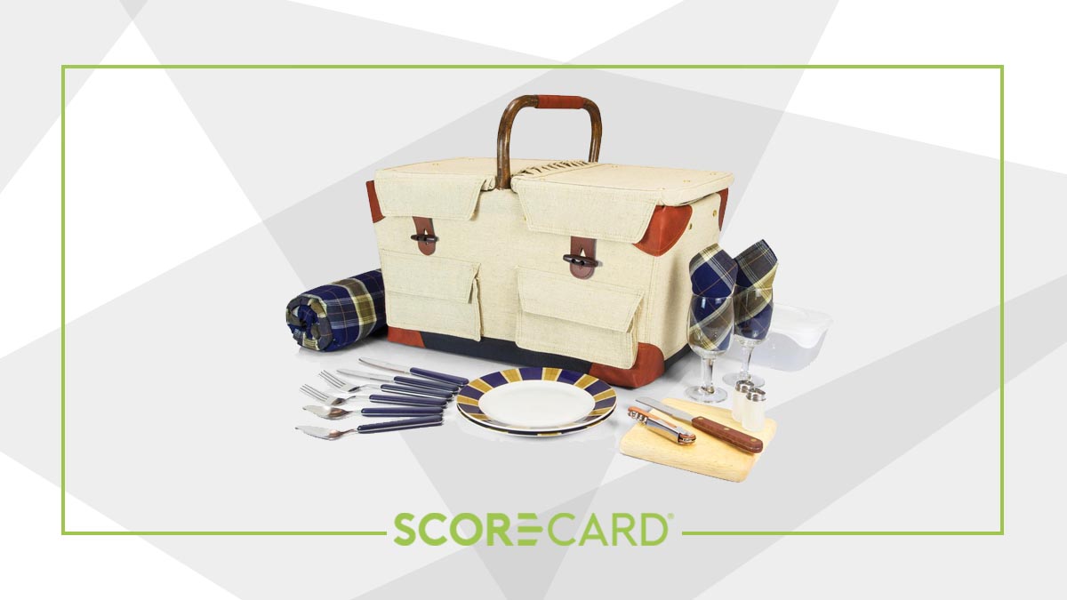 ScoreCardReward's tweet image. Celebrate #NationalPicnicDay with this lightweight, stylish basket that&apos;s built to last from Picnic Time! Check it out here: bit.ly/3