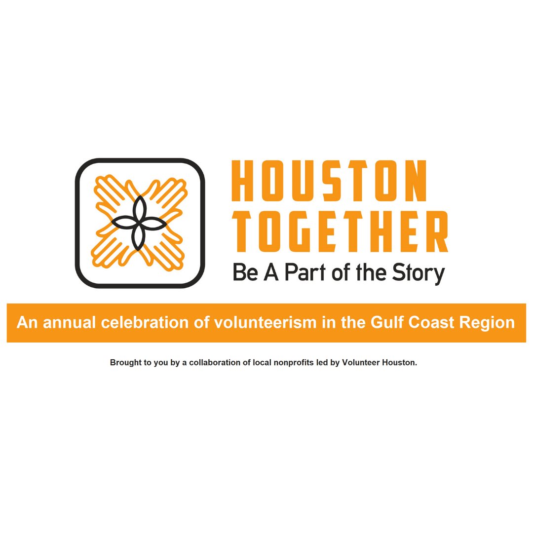 VolunteerHou's tweet photo. Houston Together has begun! Register now (IT'S FREE) to find out more about volunteering &amp; nonprofits in the Gulf Coast Region. 

Stop by (virtually) &amp; learn how you can get involved and #BeAPartOfTheStory with nonprofits like @HarrisCountyCAC  @TheFrazierFoundation @CEChouston https://t.co/Wtd7iheiQT