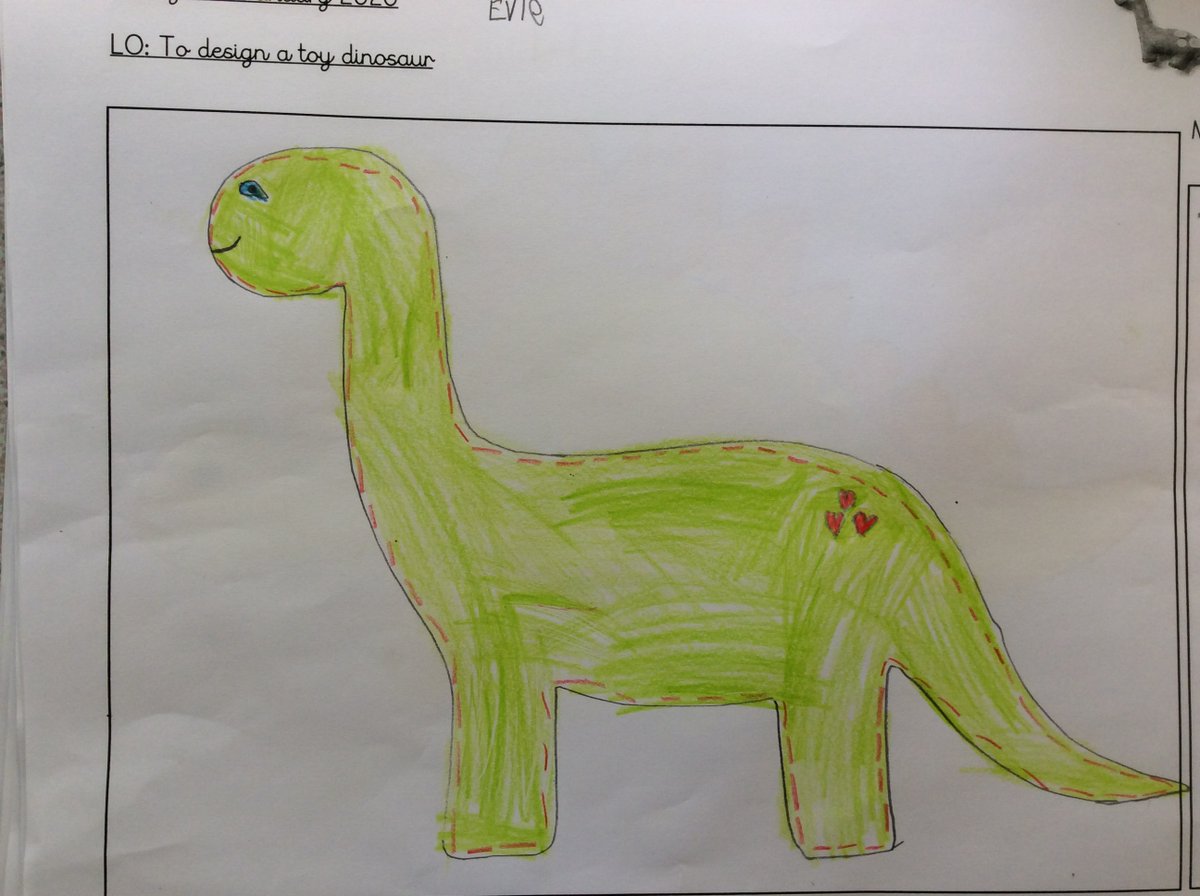 NectonY2's tweet image. Today we have enjoyed designing a soft toy dinosaur. We are looking forward to sewing them over the next few weeks. We will keep you updated with our progress.. #greatnectonsewingbee #nectonlovessewing #toydinosaur