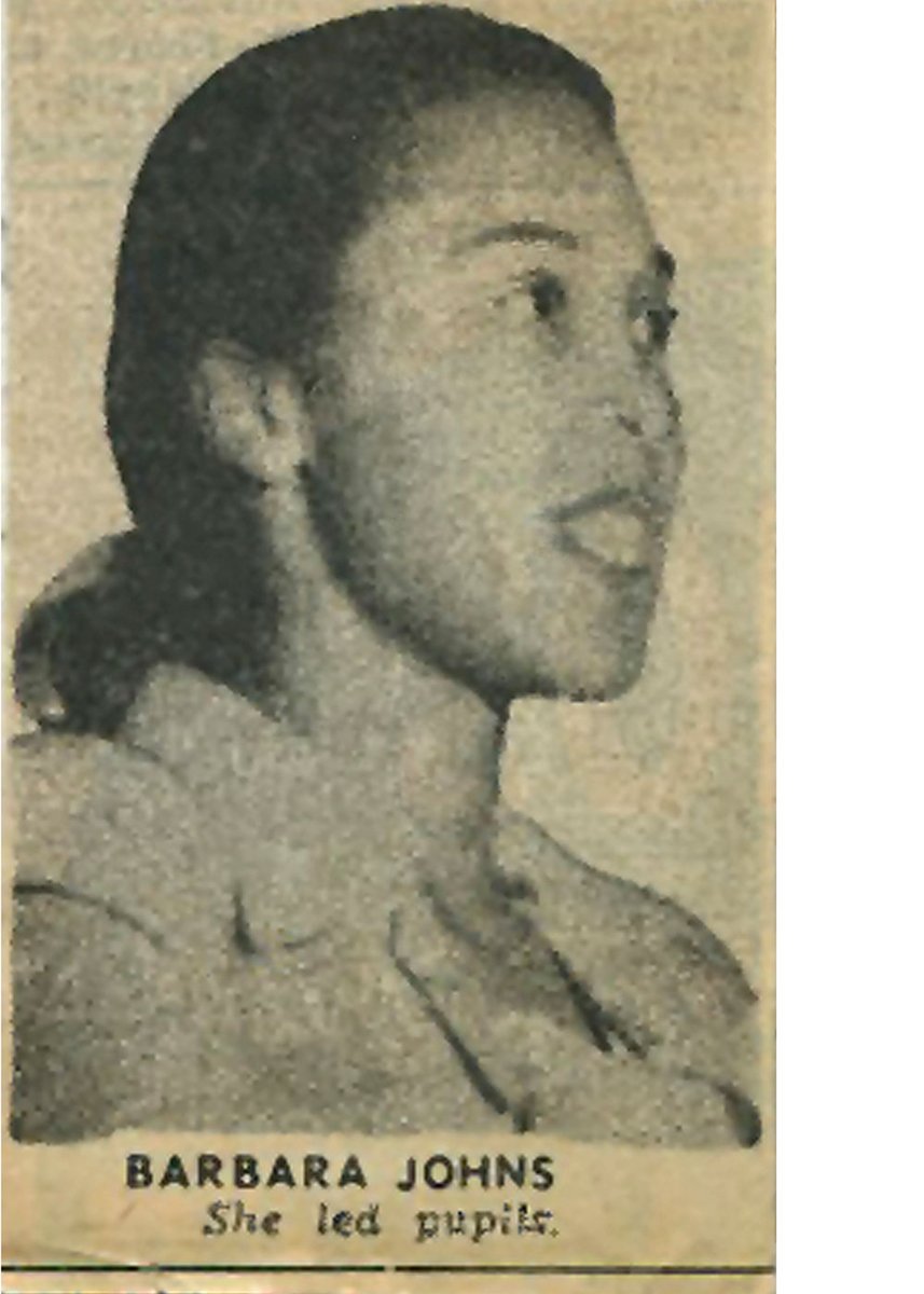 She was 16. She led her walkout more than 4 years before Rosa Parks refused to give up her seat on a bus, and before MLK, Jr. embraced nonviolence as the way to equality. After she and her classmates turned the rural town of Farmville upside down, she called in the NAACP.2/