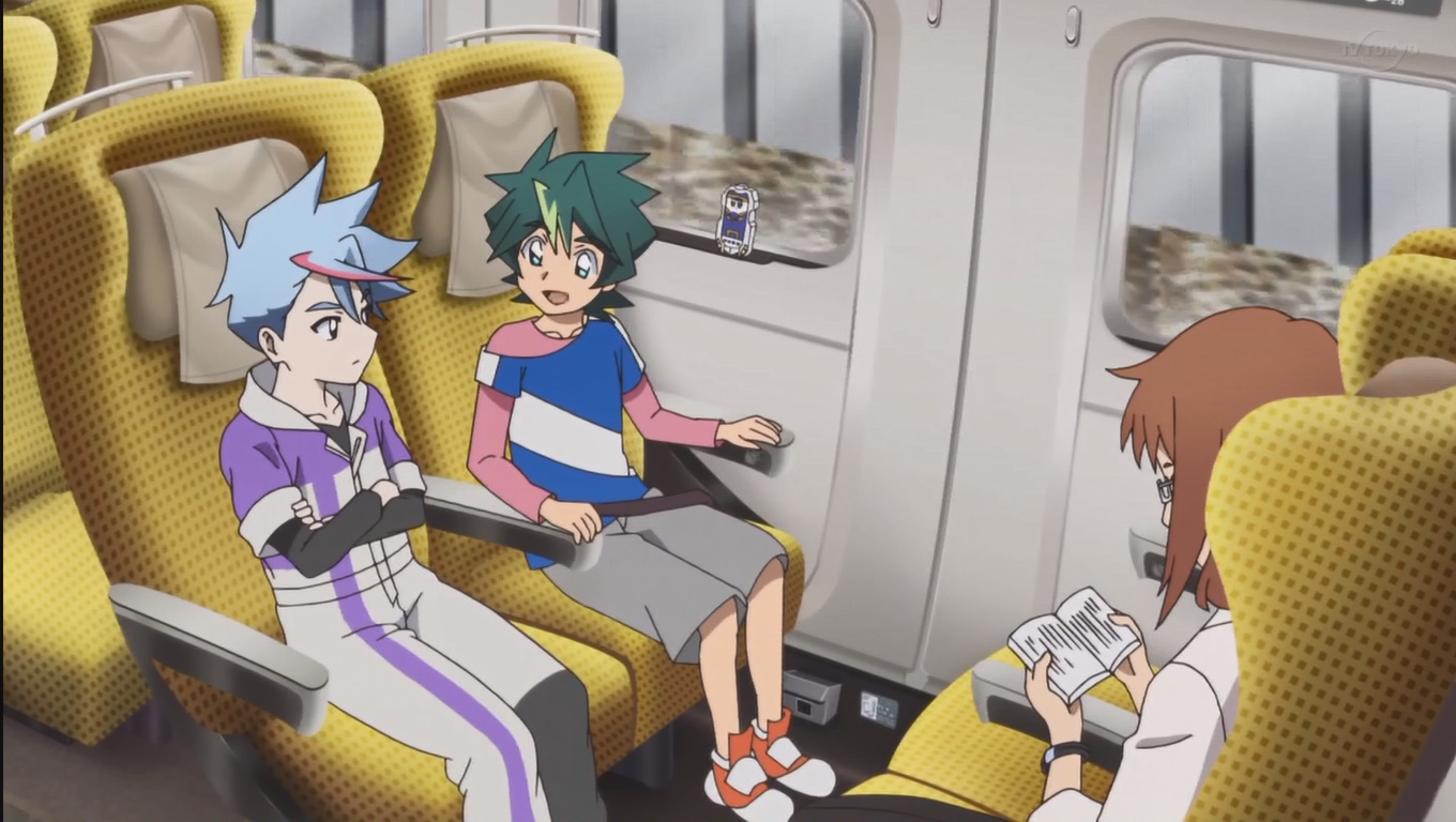 Halu Tomekey 爺鯖 シンカリオンz第3話鉄道要素その2 アプトによる秋田新幹線の解説コーナー 線路の幅の違いについては 前作だとハルカですら ハヤトに刷り込まれたせいで 知ってる知識でしたね E6系と701系の並走はよいものだ シンカリオンz