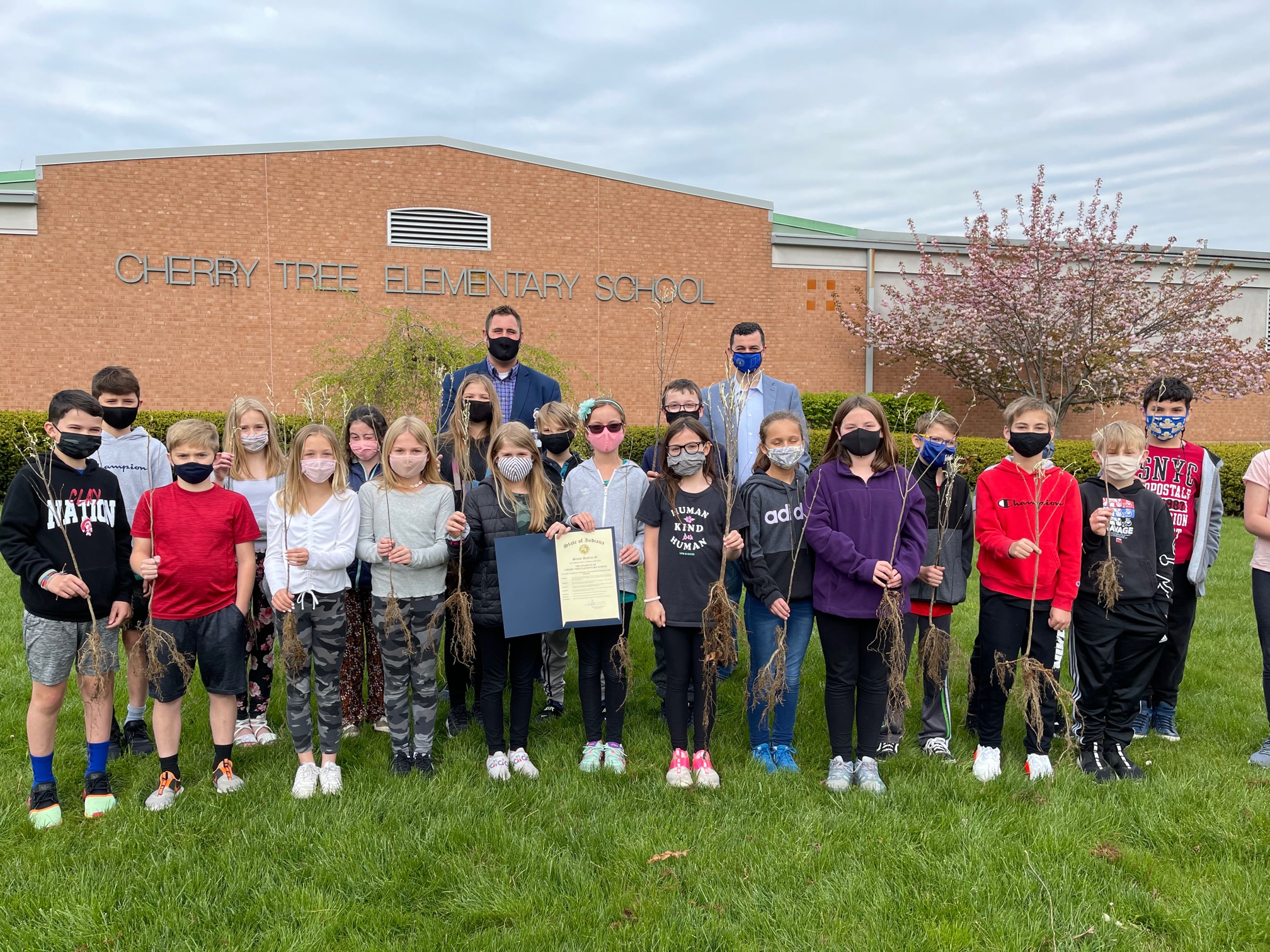Carmel Clay Schools On Twitter Thank You To Senfadyqaddoura For The Earth Day Gift Of Black Cherry Seedlings For Cherry Tree Elementary Ccs Is Committed To Preparing Our Students To Be Engaged