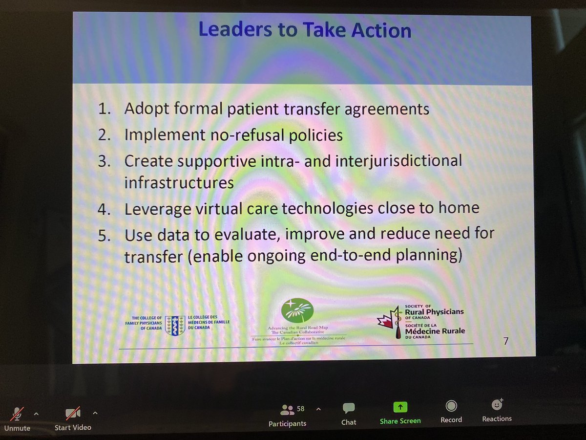 Call to Action for rural transport at #srpc2021 by Dr Ruth Wilson:
“There are two choices when I  call for a patient transfer: either I know what I am doing, and the  site should take the patient, or I don’t know what I’m doing, and the site SHOULD take the patient” 👏 👏 👏