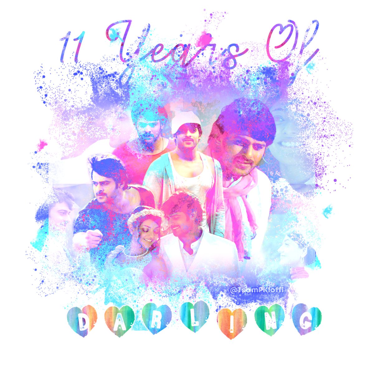 purushothammand's tweet photo. ๐๐๐ #11YearsofDarling ๐๐๐ One Of My all Time favorite ๐๐๐ Movie Closest To My #Heart โค๐๐๐.
#SONGS, ๐ถ๐ถ๐ถ #BGM ๐ฅ๐ธ๐น๐บ Mathram Next Level โค๐๐... @gvprakash
#Prabhas @MsKajalAggarwal ๐๐๐.. @SVCCofficial
#11YearsForDarling .... ๐๐๐.. https://t.co/g0KiS7gQX1