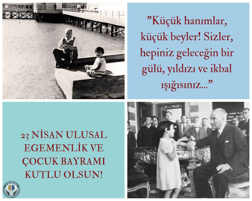 🌼🌼23 Nisan Ulusal Egemenlik ve Çocuk Bayramı Kutlu Olsun 🌼🌼