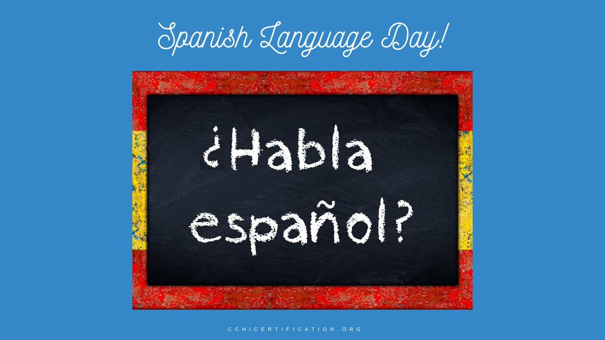 Shout-Out to all of our Spanish Interpreters! Today is Spanish Language Day! The goal is to celebrate multilingualism and cultural diversity. Don't forget to TAG a Spanish Interpreter in the comments below! #SpanishLanguageDay