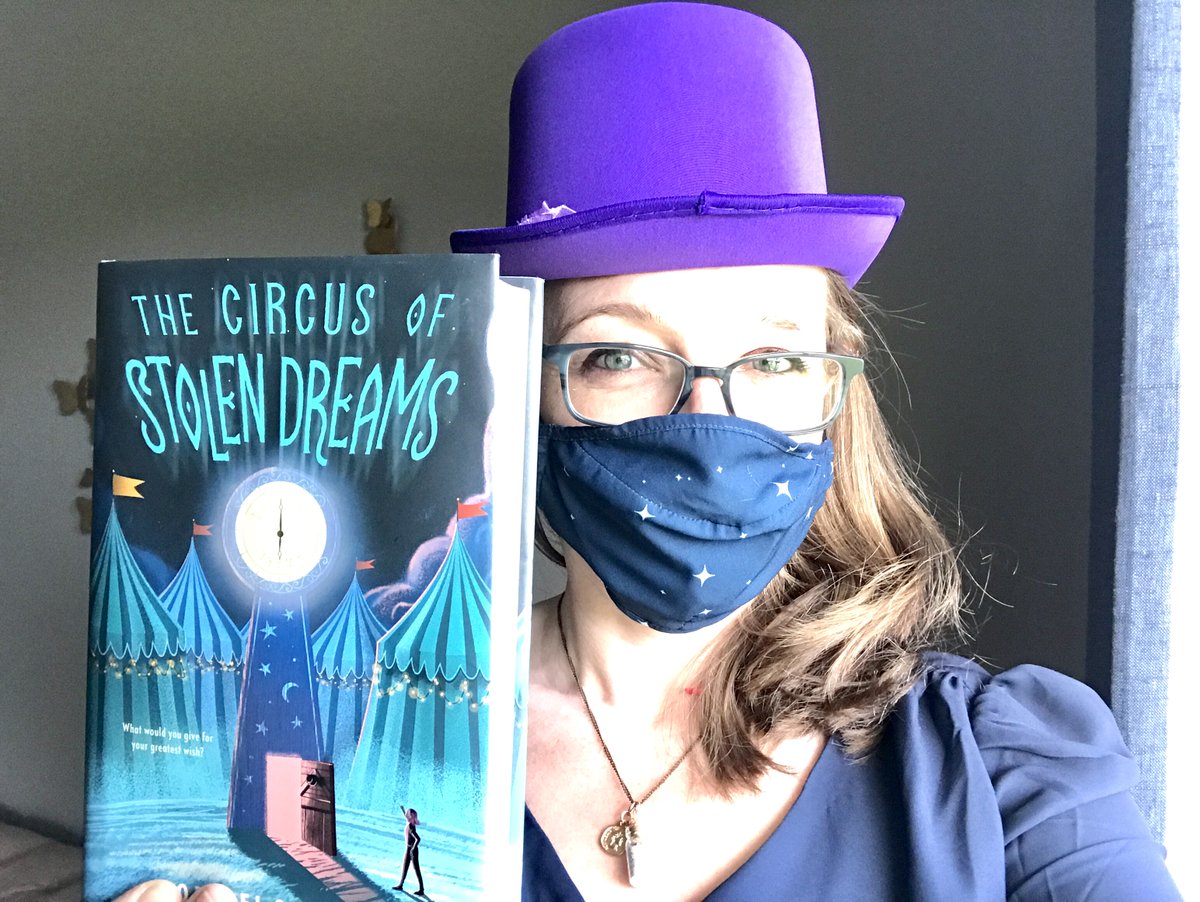 I'm so excited to participate in #MaskeradeBooks today with my pandemic debut, The Circus of Stolen Dreams

I'd like to request that the band play 'A Million Dreams' cover by Pink from the Greatest Showman please.

#roaring20sdebut #the21ders