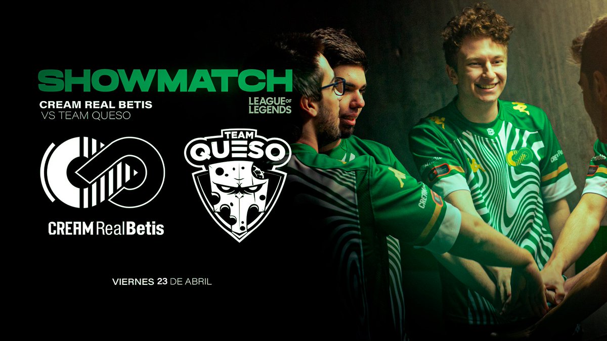 Real Betis eSports (@rbetisesports) on Twitter photo Nuestro equipo de League of Legends de #AmazonGamingFestMAPFRE estará compuesto por:
👤 @ImLuxxi
👤 <a href="/wasab0/">wasab0</a>
👤 <a href="/RicardoFuriano/">Ricardo Furiano</a>
👤 <a href="/Fei7_/">Fei</a>
👤 Im Sugar
🗣 <a href="/weeversang/">⋆✰ 𝗪𝗜𝗕𝗢 ✰⋆</a>
⏰ 19:00
📺 twitch.tv/creamrealbetis
@eSportsMAPFRE <a href="/AmazonNewsES/">Amazon.es Noticias</a> Nuestro equipo de League of Legends de #AmazonGamingFestMAPFRE estará compuesto por:
👤 @ImLuxxi
👤 <a href="/wasab0/">wasab0</a>
👤 <a href="/RicardoFuriano/">Ricardo Furiano</a>
👤 <a href="/Fei7_/">Fei</a>
👤 Im Sugar
🗣 <a href="/weeversang/">⋆✰ 𝗪𝗜𝗕𝗢 ✰⋆</a>
⏰ 19:00
📺 twitch.tv/creamrealbetis
@eSportsMAPFRE <a href="/AmazonNewsES/">Amazon.es Noticias</a>