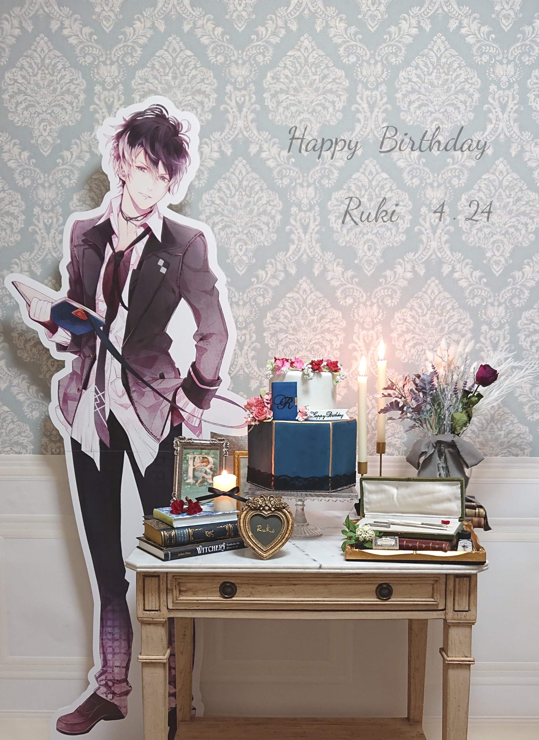 まゆ ルキさんお誕生日おめでとう 大好きな貴方の傍でお祝いできる幸せな時間をありがとう 今日という美しい日が 貴方の心を安らげ 幸福で満たされる素晴らしい日となります様に 𝟸𝟶𝟸𝟷 𝟺 𝟸𝟺 無神ルキ生誕祭21 T Co K8dh7xcwzb Twitter