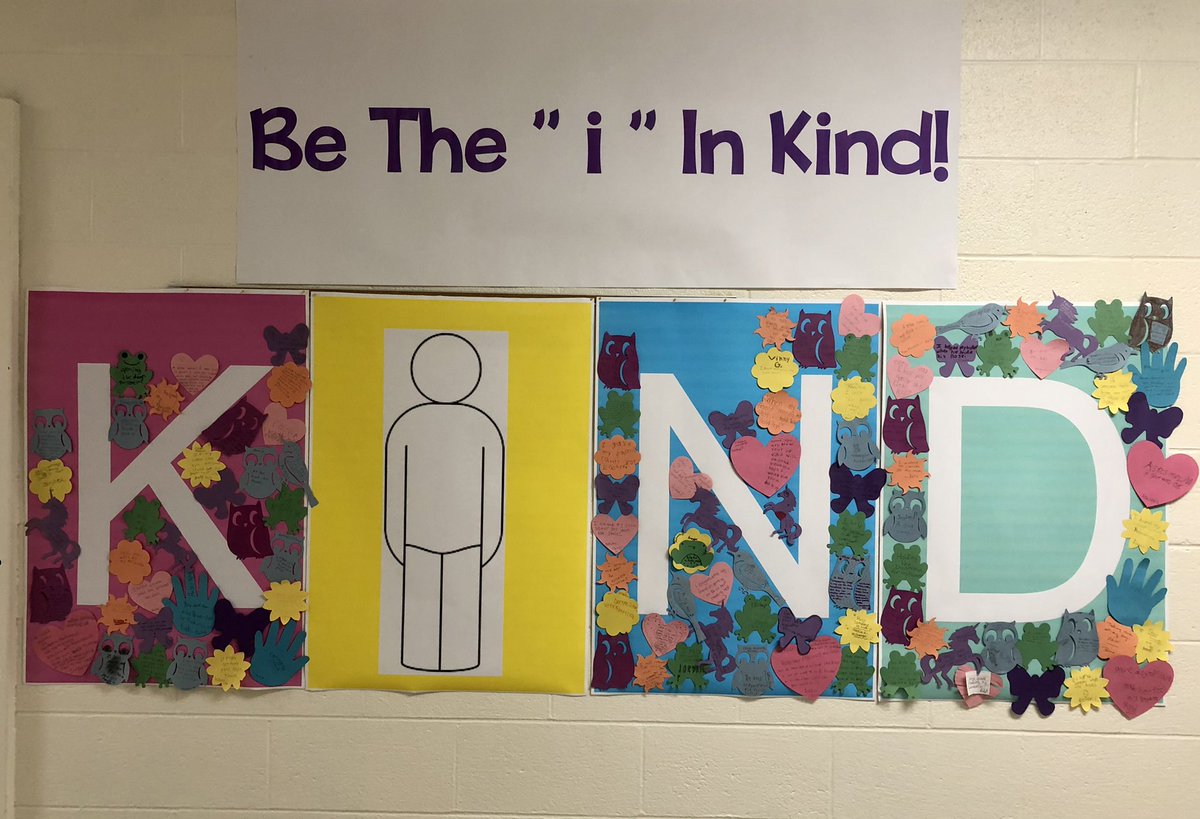At Ferrara School we glitter, sparkle &amp; shine, but most of all we’re KIND!!!! #choosekindness #WeareEHPS #FerraraPride <a href="/pdebernardo/">Paul DeBernardo</a>