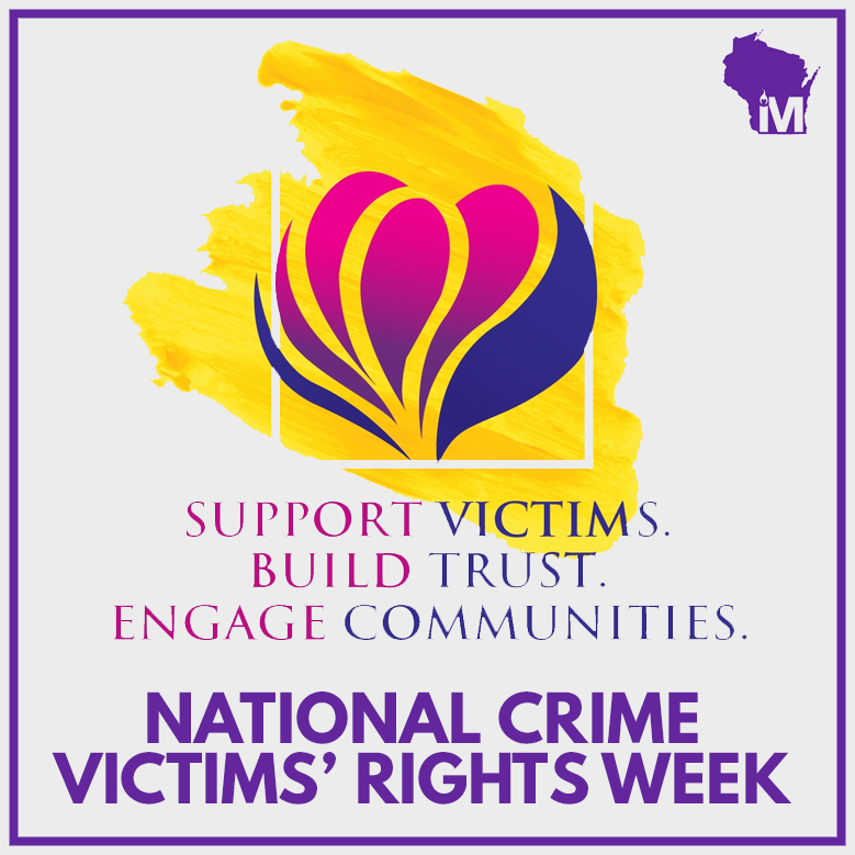 MarsysLawforWI's tweet photo. It's the end of National Crime Victims' rights week and it's the perfect time to thank the 1.1 million Wisconsin residents who, one year ago this April, voted overwhelmingly in favor of strengthening the rights of Wisconsin crime victims! #NCVRW2021 #MLWI https://t.co/0owsxXwYqv