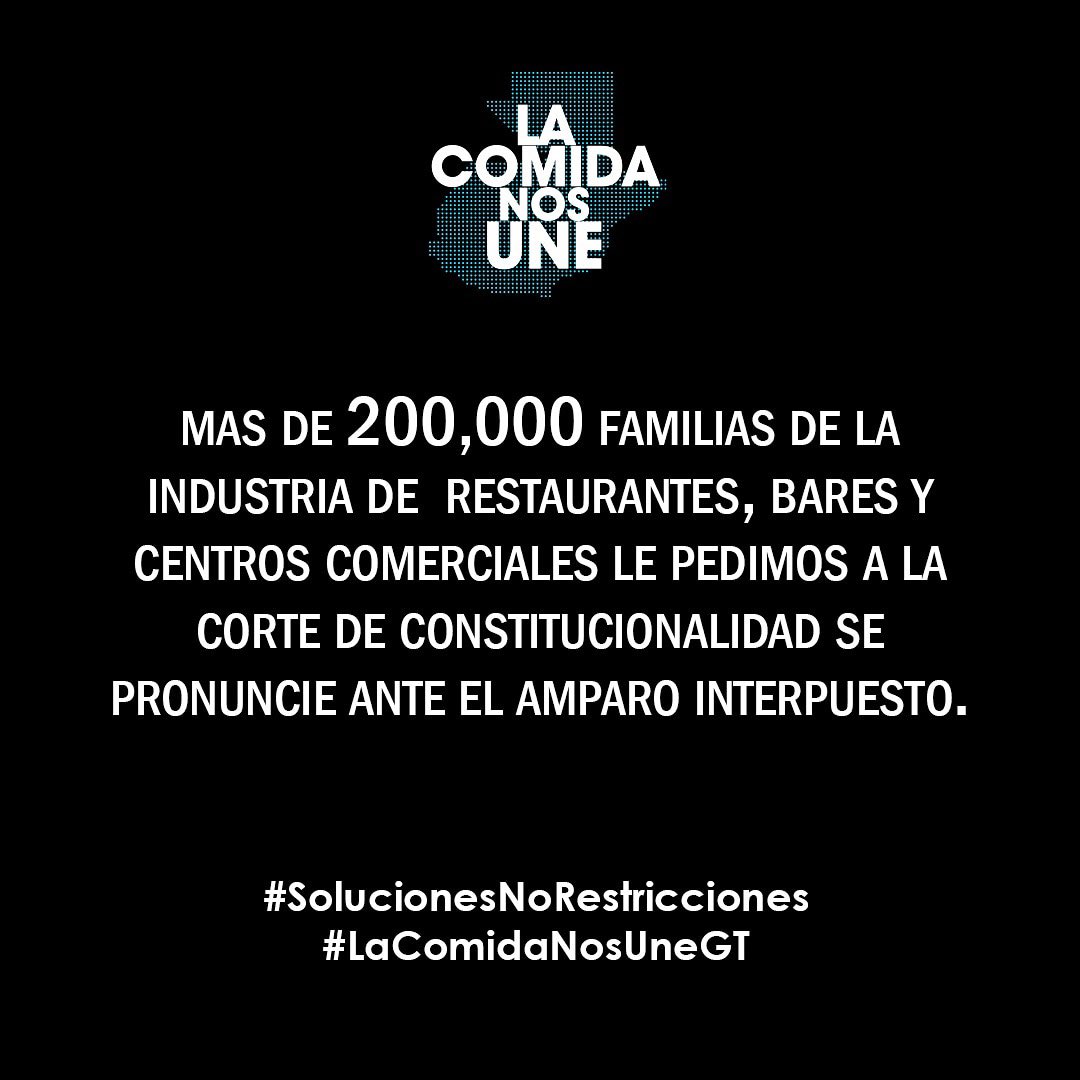 AstridGutR's tweet photo. @CC_Guatemala Cuando van a resolver el amparo !! Miles de familias dependen de esta industria !! @alfredkalt  ayudemos a difundir !! https://t.co/OqnBna5KAS