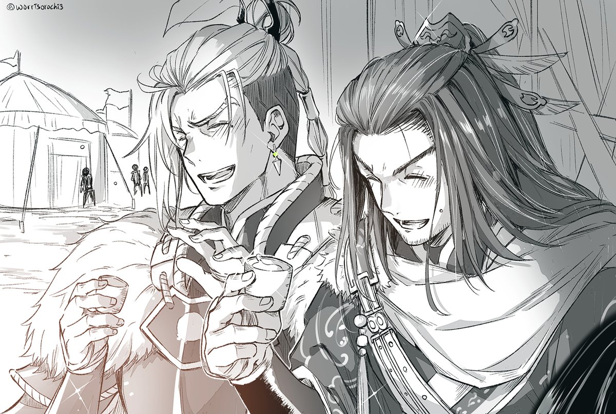 #東離劍遊紀3  #サンファン  #thunderboltfantasy
萬軍破&殤不患 