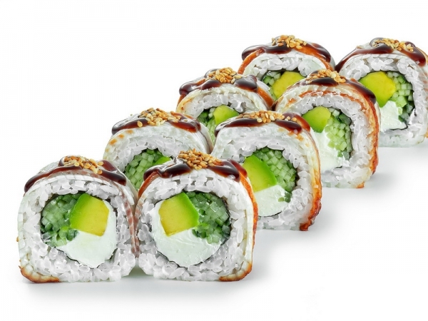 сэт лайт филадельфия калифорния лава. манила ролл. суши роллы булгаково банзай. суши и роллы. красивая подача роллов в ресторане.