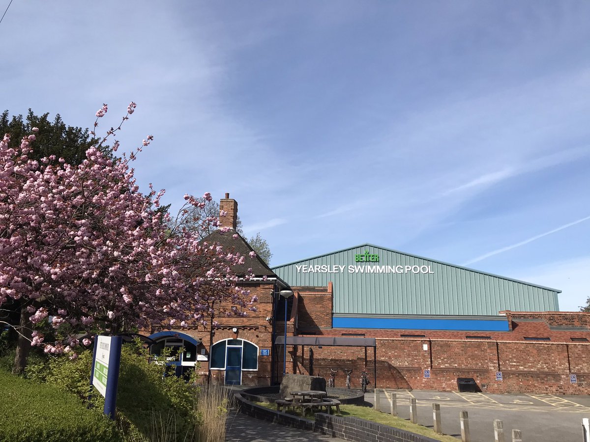 A beautiful spring day here at Yearsley Swimming Pool. 
With temperatures rising, what better way to cool down than a swim. 
Advanced booking required online at better.org or via the Better UK App better.org.uk/coronavirus/bo…