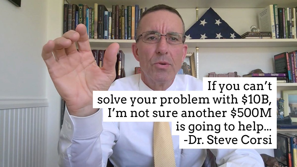 A quote from my discussion with Dr <a href="/SteveCorsi/">Steve Corsi</a> on The Fulcrum this week that still has me laughing. Had to share. This is so true.