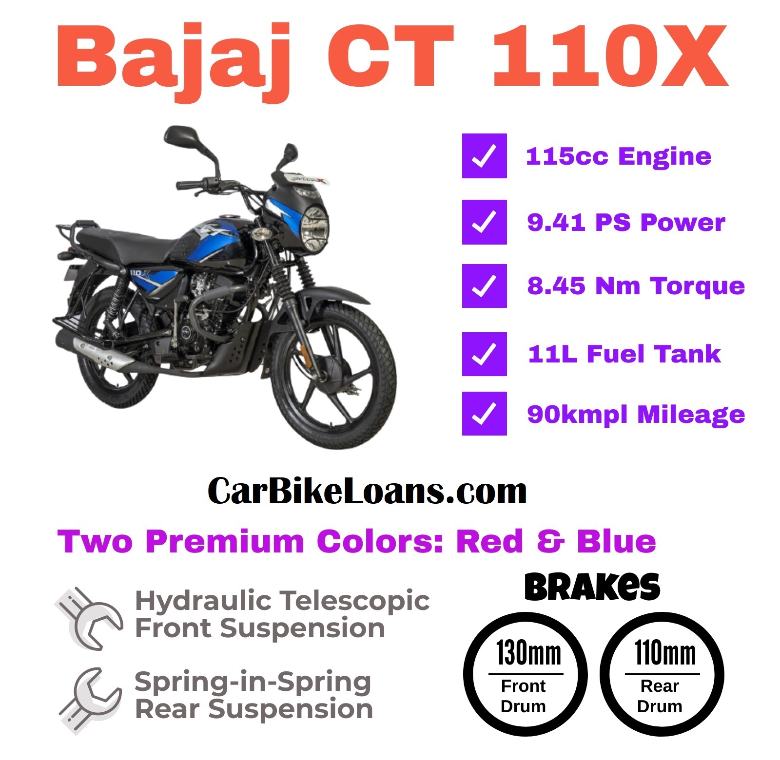 Bajaj ct 00 price hot sale