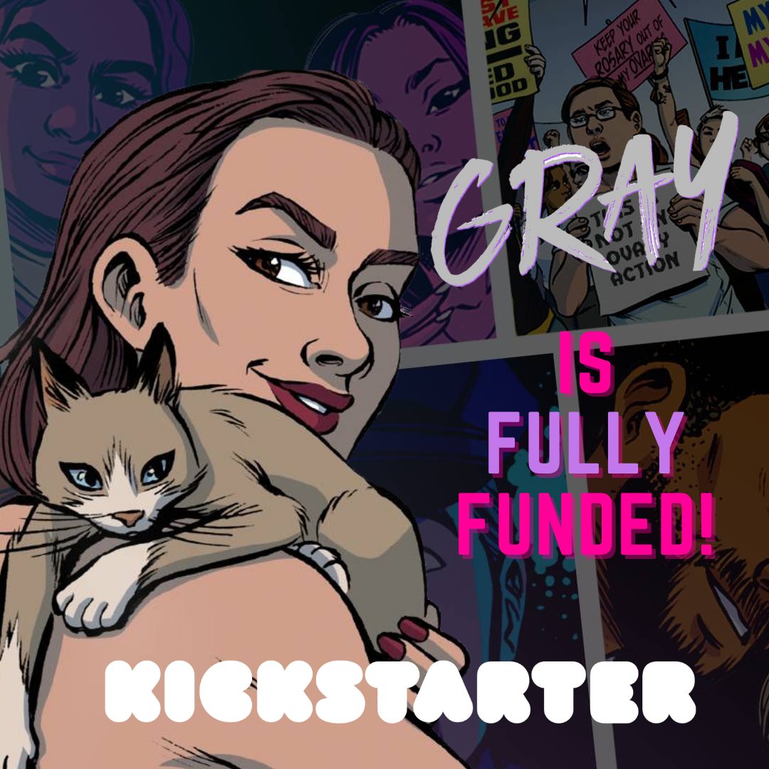 sistersofgray's tweet image. FULLY FUNDED on Kickstarter! 😱 🎉 Sincerest of thanks to everyone that helped us reach our goal - we couldn't have brought (Dorian) GRAY to her immortal life without you! Stay tuned for our first stretch goal! 
ow.ly/mBut50EwbUg