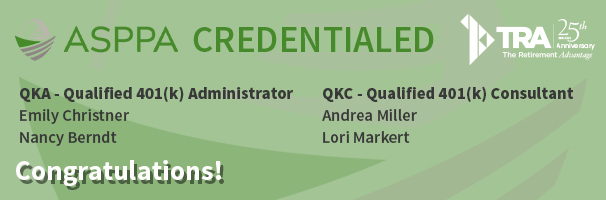 #TRAnews: Please join us in congratulating these dedicated #TRAexperts on their achievements and their commitment to excellence.