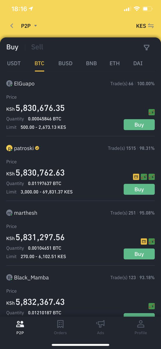 Click on p2p trading and select the coin you wish to buy, look for the seller with the lowest margin and accepts the payments method you wish to use to settle the payment