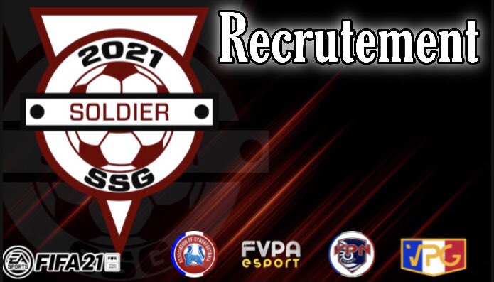 xBen_YeDder_10 (@xgitan95) on Twitter photo L'équipe Soldier SSG,sous structure <a href="/SoldierEsport/">Soldier Esport</a>,recrute pour se préparer pour les prochaines Summer League,nous recherchons les postes suivants :
-bu mdc dc
Engagé en VPN,VPG,ACF et FVPA pour la prochaine saison.
Si tu as des question contact <a href="/xGITAN95/">xBen_YeDder_10</a> L'équipe Soldier SSG,sous structure <a href="/SoldierEsport/">Soldier Esport</a>,recrute pour se préparer pour les prochaines Summer League,nous recherchons les postes suivants :
-bu mdc dc
Engagé en VPN,VPG,ACF et FVPA pour la prochaine saison.
Si tu as des question contact <a href="/xGITAN95/">xBen_YeDder_10</a>