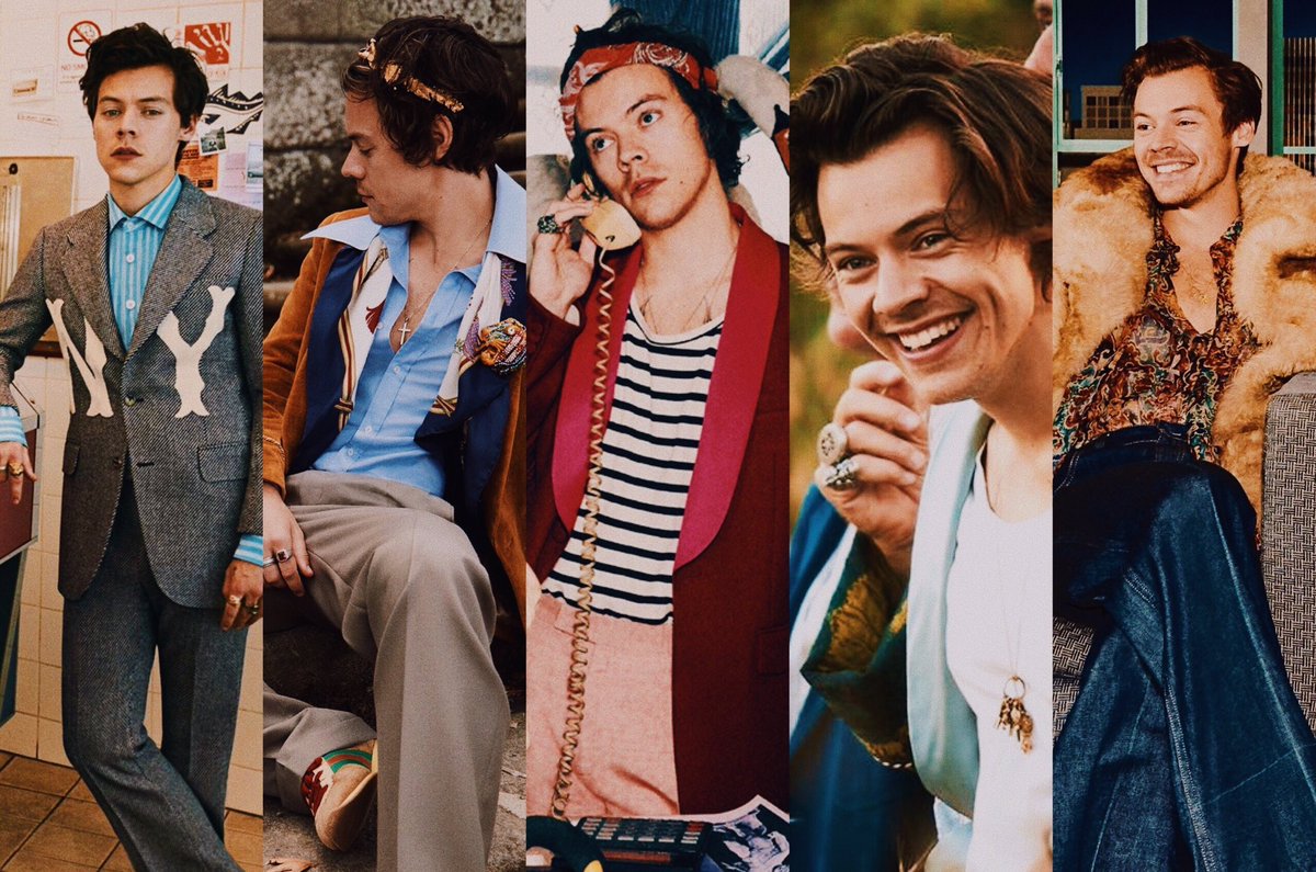 Harry for Gucci.