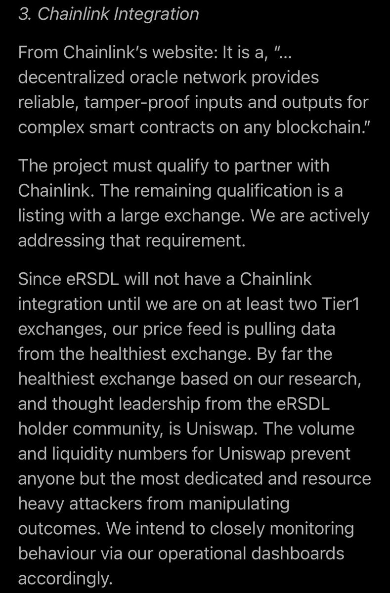 Here’s a highlight thread of  $eRSDL latest update! @Unfederalreser1  https://unfederalreserve.medium.com/unfederalreserve-and-the-first-key-safety-c6503ee0cda7