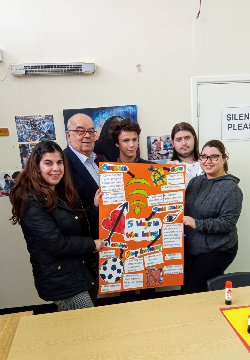 The Mayor, John Gonçalves was shown round the Gibraltar College of Further Education by College Principal Michelle Soiza, including many of the different classrooms and the unique vegetable garden created by some of the students.