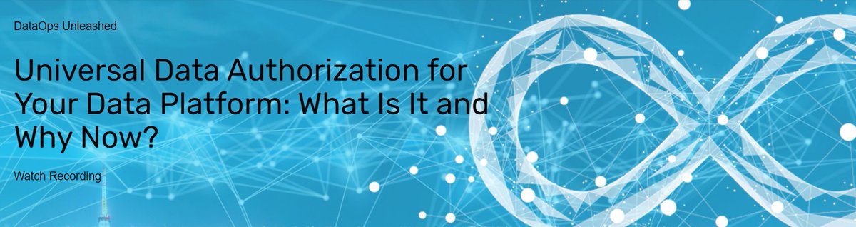 okerainc's tweet image. We&apos;ve been talking a lot about #UniversalDataAuthorization - but what is it? @okerainc&apos;s Mary Flynn dives into the fundamentals at last month&apos;s #DataOpsUnleashed conference and discusses why #enterprises need it for #DataGovernance.

Listen here ➡️ bit.ly/3gF1pLc