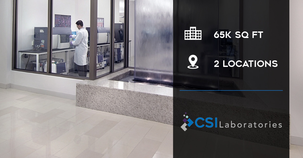 FulgentOncology's tweet image. When CSI Laboratories first opened, we operated in 800 square feet of laboratory space. Today we are a full-service cancer reference laboratory operating in more than 65,000 square feet. 

#ASCPLabWeek21! #LabWeek #CSILaboratories #Laboratory