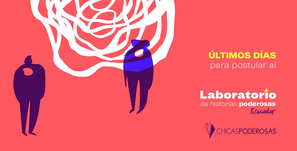 poderosaschicas's tweet photo. ¡Últimos días! 😱

Este domingo se cierra la convocatoria para postular al #LaboratorioDeHistoriasPodersas en Ecuador 🇪🇨 

https://t.co/mKC7yCRYPm https://t.co/VkJst6h5qJ