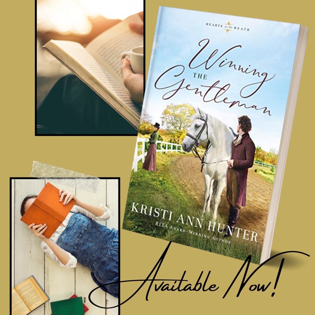 Looking for a weekend read? 
Winning the Gentleman is available everywhere now! 
.
.
More details at kristiannhunter.com/BookPage/WTG
.
.
.
#christianFiction #inspy #winningthegentleman #amreading #bookstagram